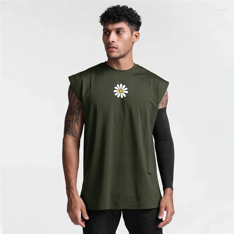 Canottiere da uomo Canotte da palestra da uomo Canottiera in rete Bodybuilding Fitness ad asciugatura rapida Camicia senza maniche per muscoli T-shirt sportive a spalla larga