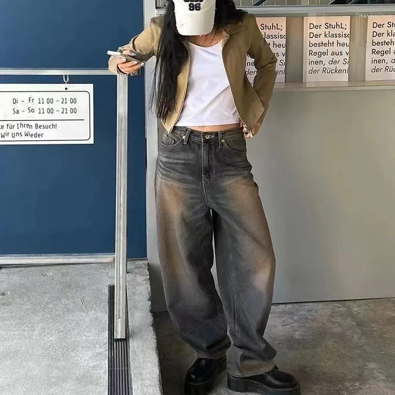 Vintage Streetwear Baggy Jeans For Women Wide Leg Denim Trousers With Fairy Grunge Style Ideal For Casual Wear From Mengyoulo 24.03 DHgate.Com