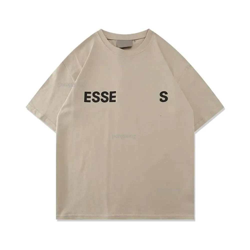 T-shirts voor heren Ess Heren Dames Ontwerpers voor heren S Zomer Mode Essen Tops Luxe Letter Kleding Polo's Mouwloos Beer T-shirt Tees US SIZE S-XL 43