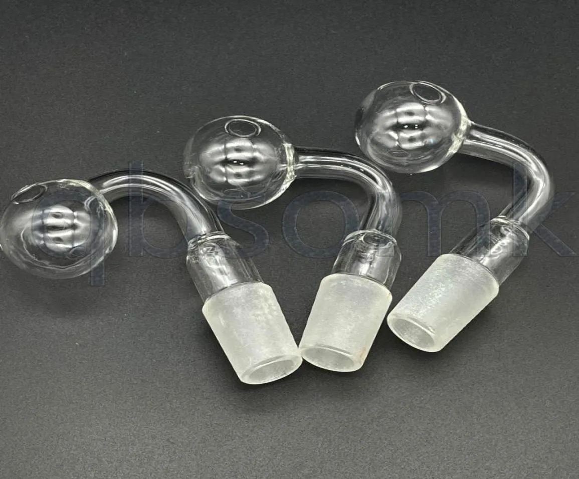 QBsomk 14 mm 18 mm klares, dickes Pyrex-Glas-Ölbrenner-Rohr, Wasserpfeife, männlich-weibliches Gelenk für Wasserpfeifen, Bong, Dab-Rig-Schüssel8743814