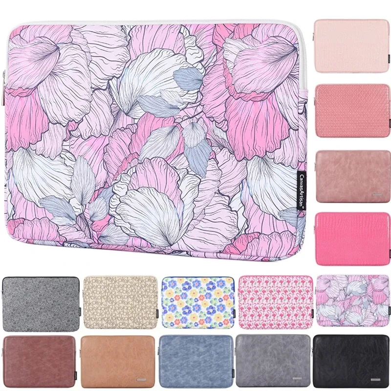 حقيبة الظهر PU LAPTOP CASE SLEEVE 11 12 13.3 14 15 15.6 بوصة تغطية لـ MacBook Air Pro