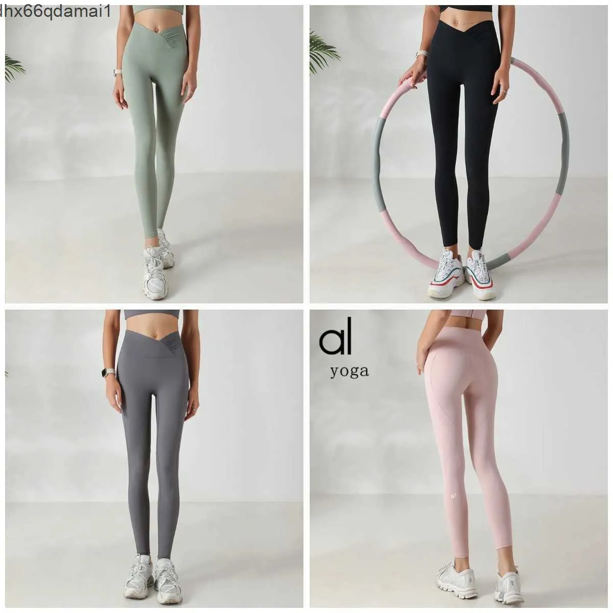 1U2024 YOGA LU ALIGN LEGGINGS WOMENS SHONTSショートパンツドレススポーツヨガスポーツフィットネススーツガールズランニングフィットネスルームスリミングMQR8