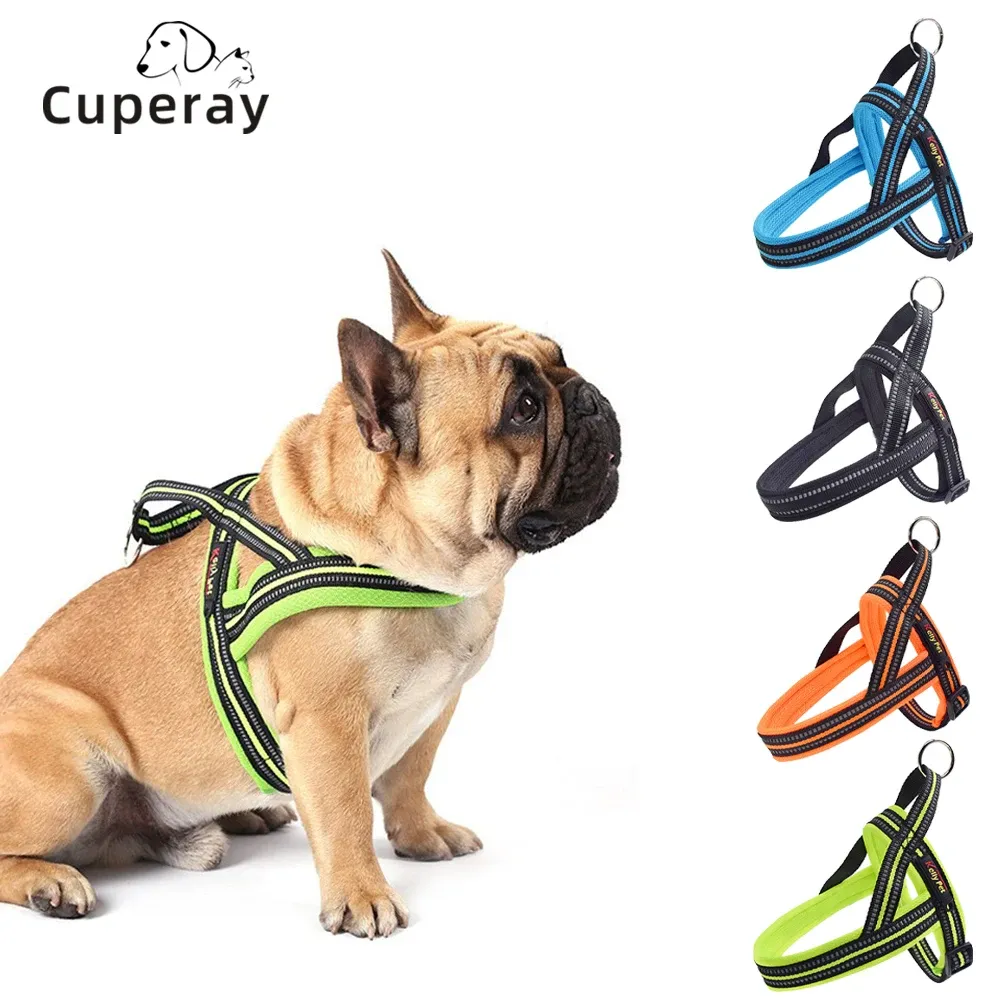 Harnesses Dog Harness,Reflective Adjustable and Padded,for Easy Walking & Training for Comfortable Pet Harness Small,Medium and Large Dogs