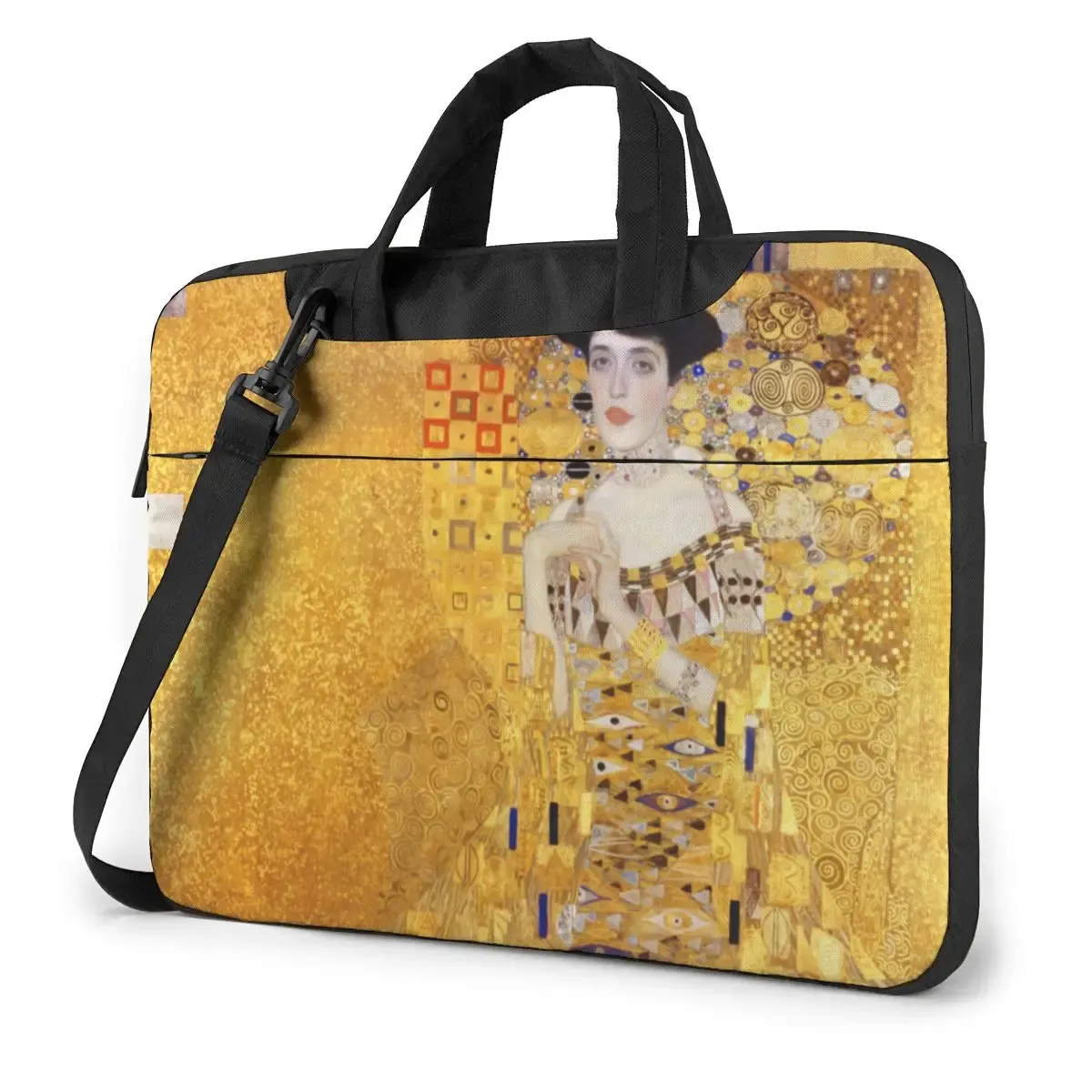 حقيبة Backpack Klimt Laptop Case Vintage Business Computer Bag Bact Pouch Pouch Pouch