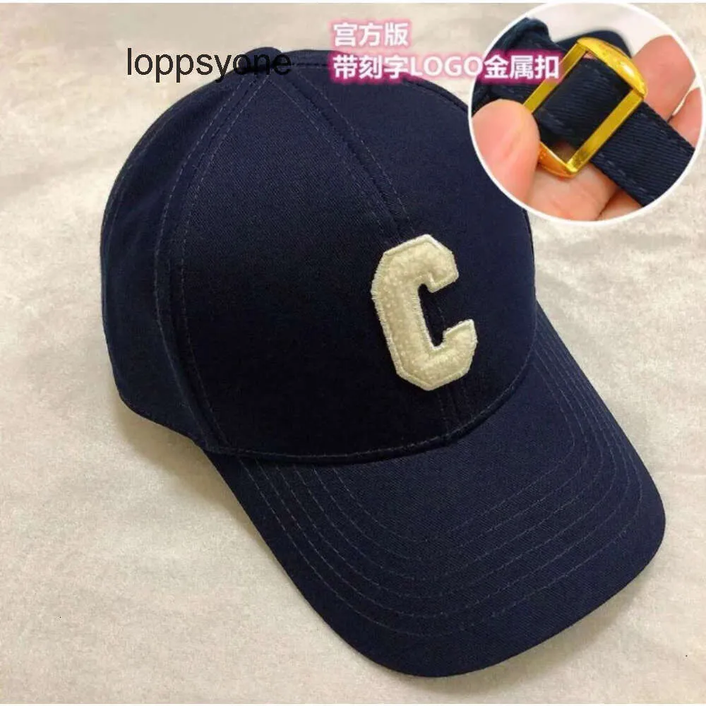 Kapelusz c-słowia głębokie czapki baseballowe kapelusze damskie C-litera projektant baseballowy luksusowy jesienny zimowy niebieski sportowy hat hat hat orrzw