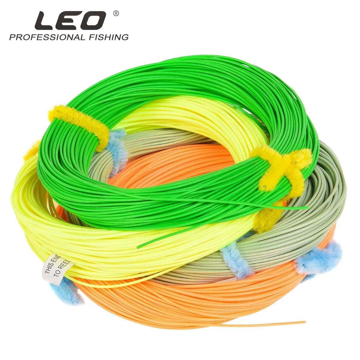 Lijnen GoagainFloating Fly Fishing Line, veelkleurige hoofdlijn, frontgewicht, 45678 #, geen WF, 30m