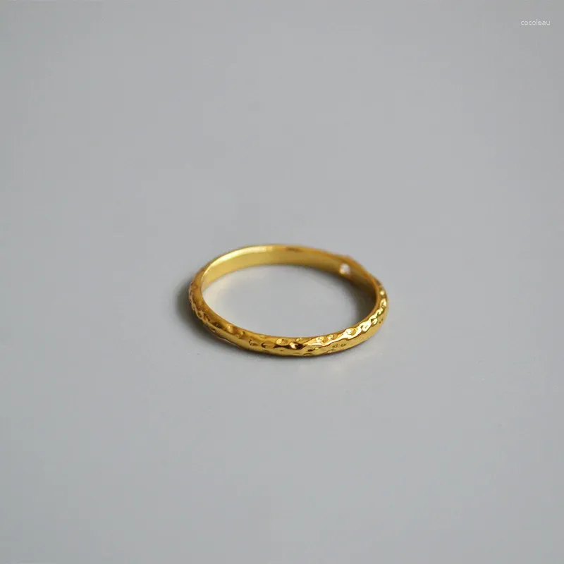 Anillos De Clúster Franceses Fríos |Apertura De Cara Lisa En Capas 