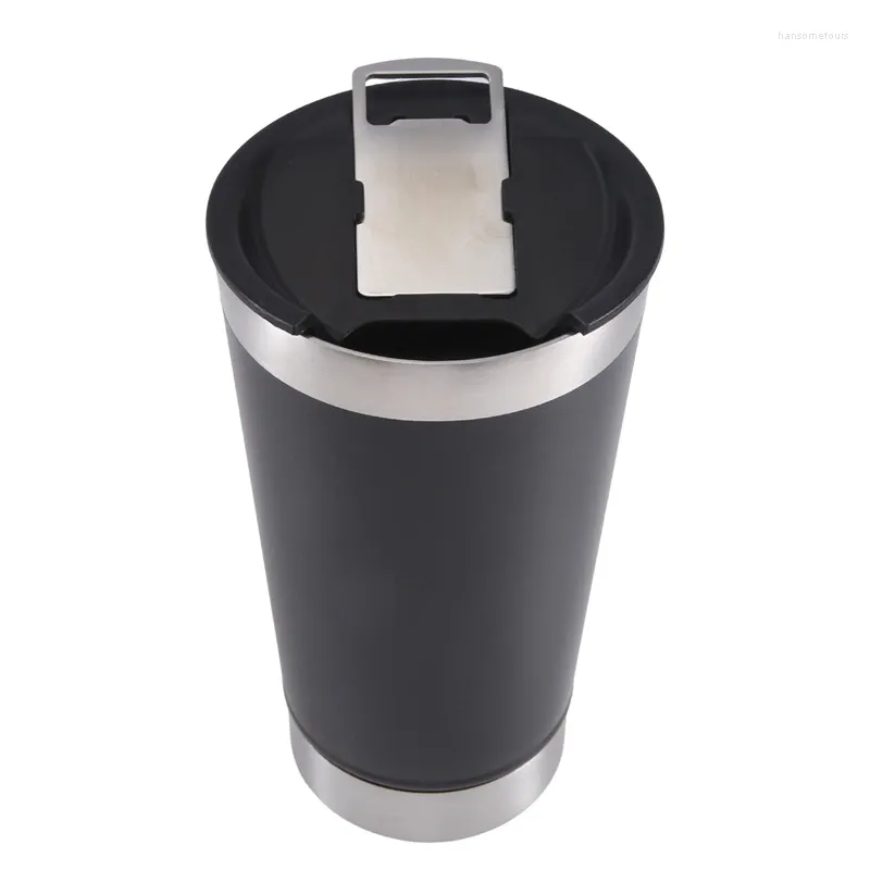 Tumblers Soğuk Bira Bardakları Şişe Açıcı Kapak Paslanmaz Çelik İzolasyon Su Kahve Kupaları Çay Termal İçkiler Dayanıklı