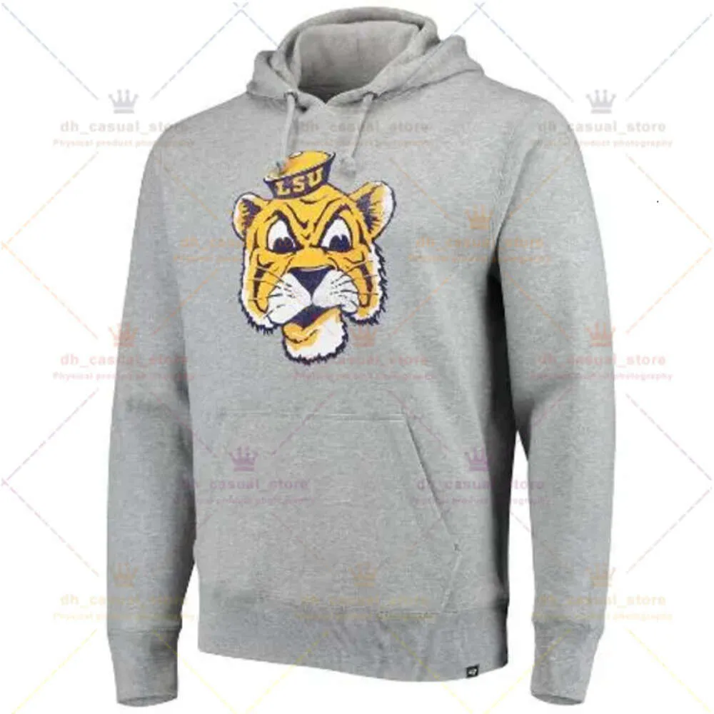 Heren NCAA LSU Tigers College Football 2019 Nationale kampioenen Pullover Hoodie Sweatshirt Salute To Service Sideline Therma Performance 125