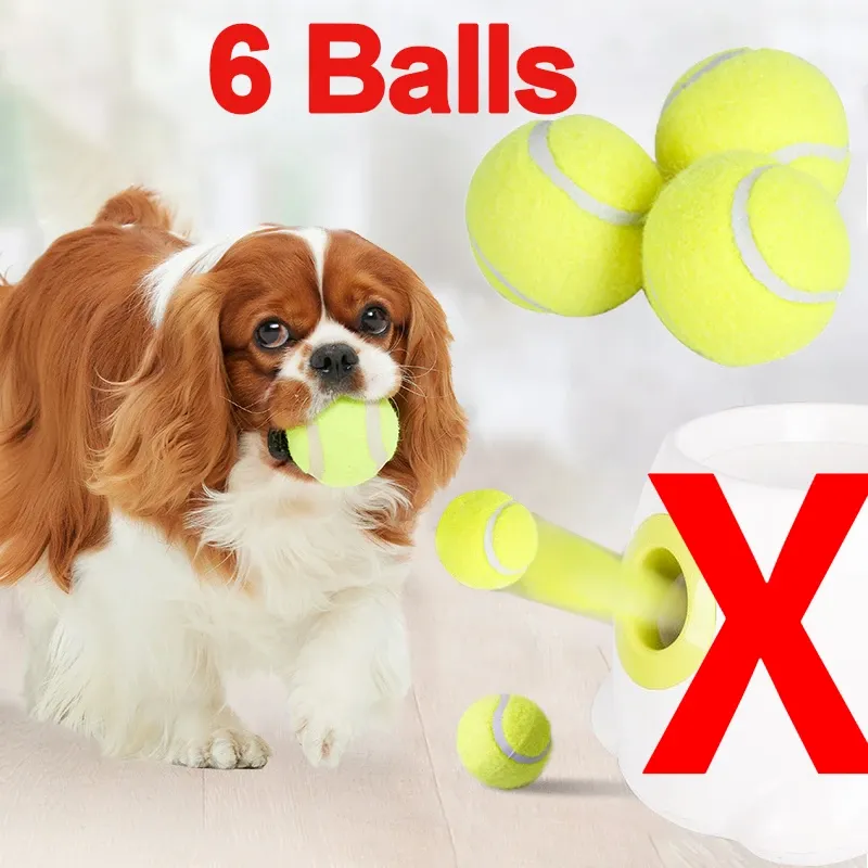 Giocattoli 5 cm Cane Pet Tennis Giocattolo interattivo Palla da masticare Lanciare una palla rimbalzante alta Palla per bambini Per forniture per cani da compagnia Vendita calda Accessori per cuccioli