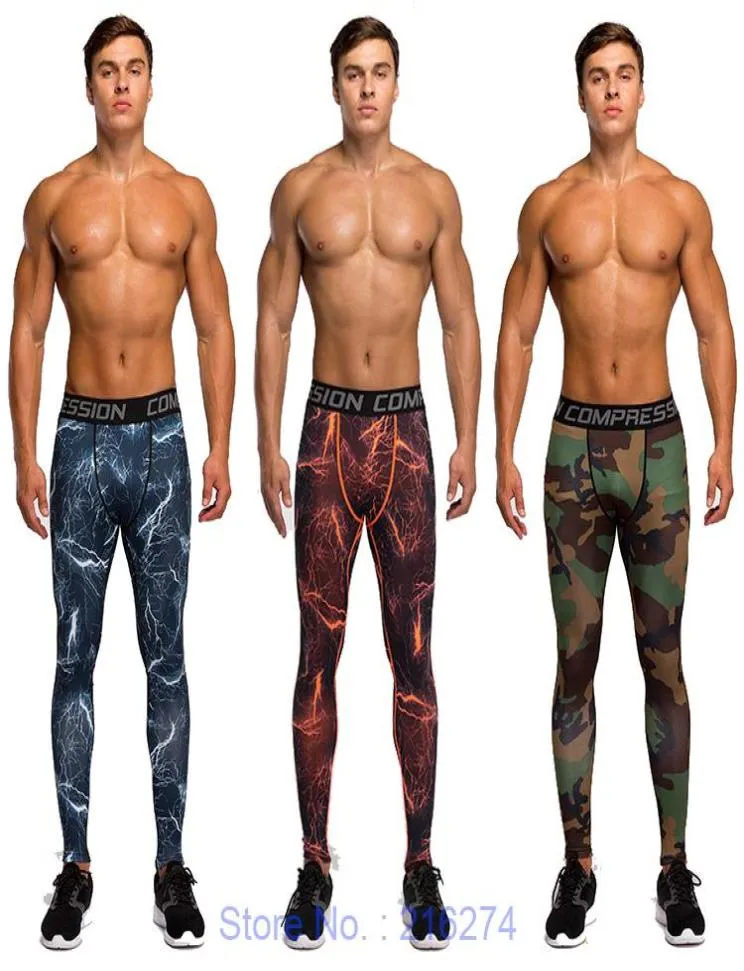 Pantalons de course à compression pour hommes, collants de jogging, de sport, de basket-ball, de gymnastique, longs, de fitness, leggings skinny, 5650328