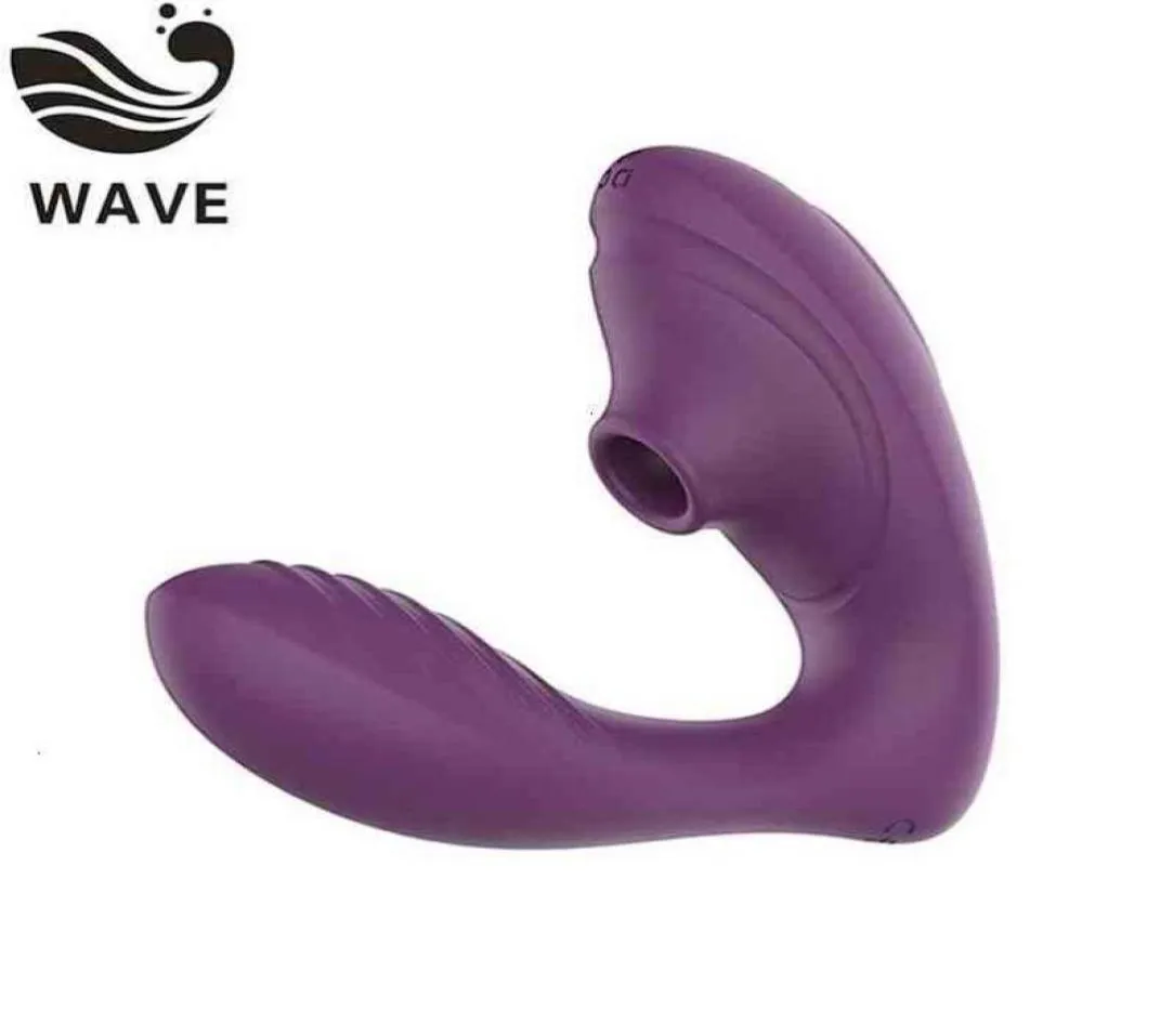 Sex toys Massagers Wave New Fun Sucking Vibrating Stick Mary Wears a Female Gspot to Stimulate Clitoris Orgasm Massage5604074