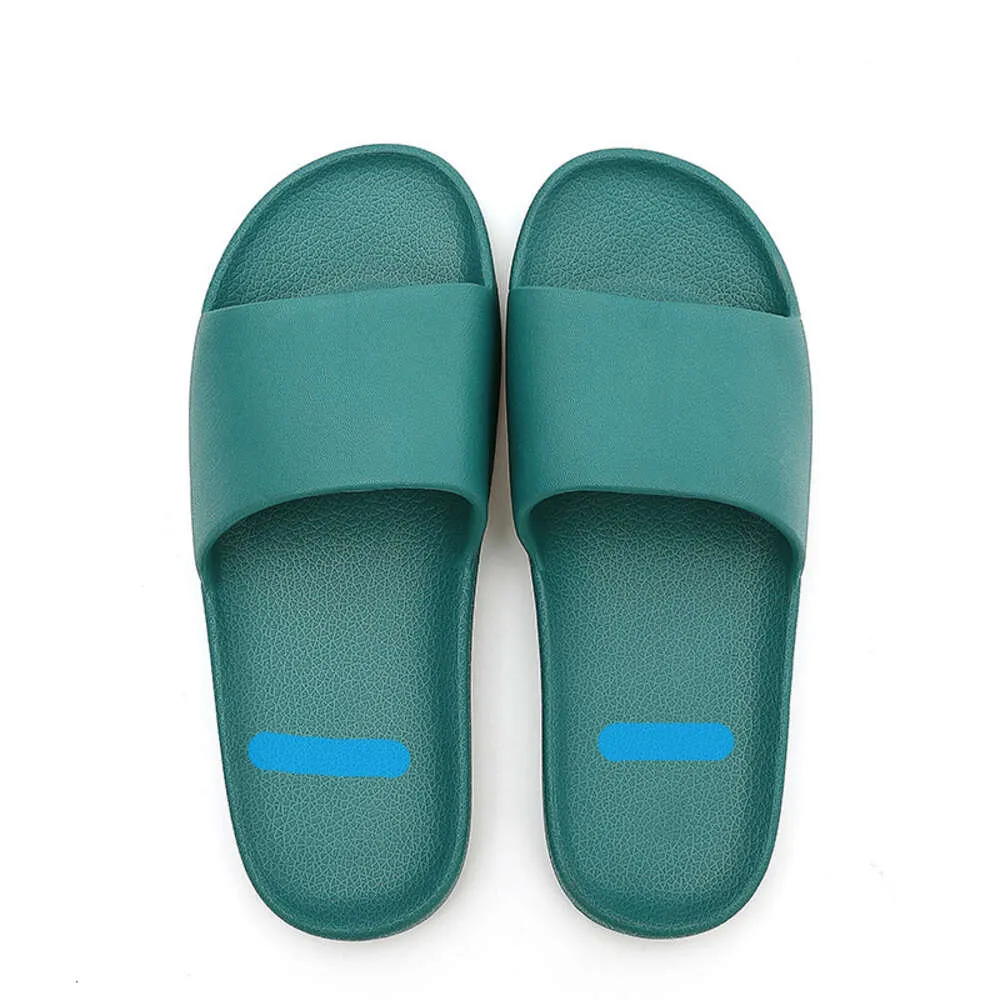 Bathroom Sandals Proof for Home Use Summer Bathing Hotel Bathrooms Mens and Womens Indoor Slippers Green