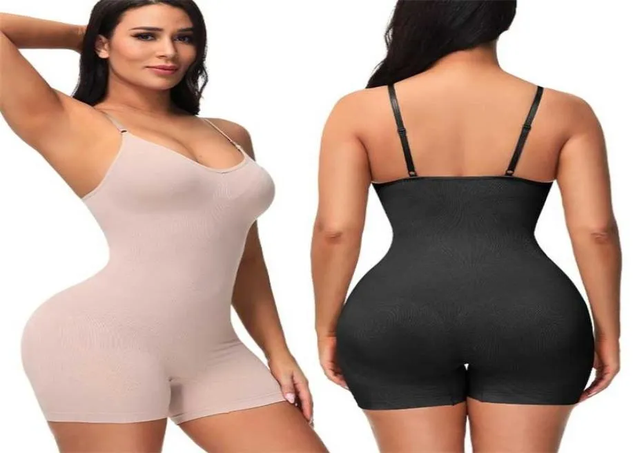 Bodysuit corpo shapewear mulheres shaper barriga controle bunda levantador nádegas quadril push up roupa interior emagrecimento bainha mulher barriga plana 22011113722