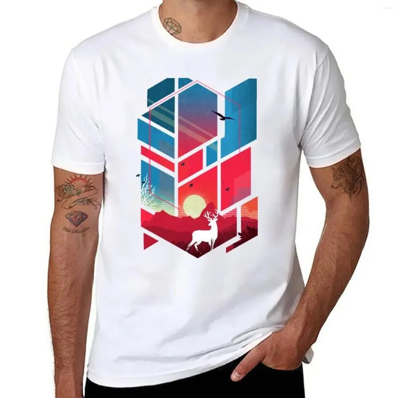 Débardeurs pour hommes Ciel Vibrant T-Shirt T-shirts Anime Grande Taille Vêtements Hommes T-shirts Graphiques