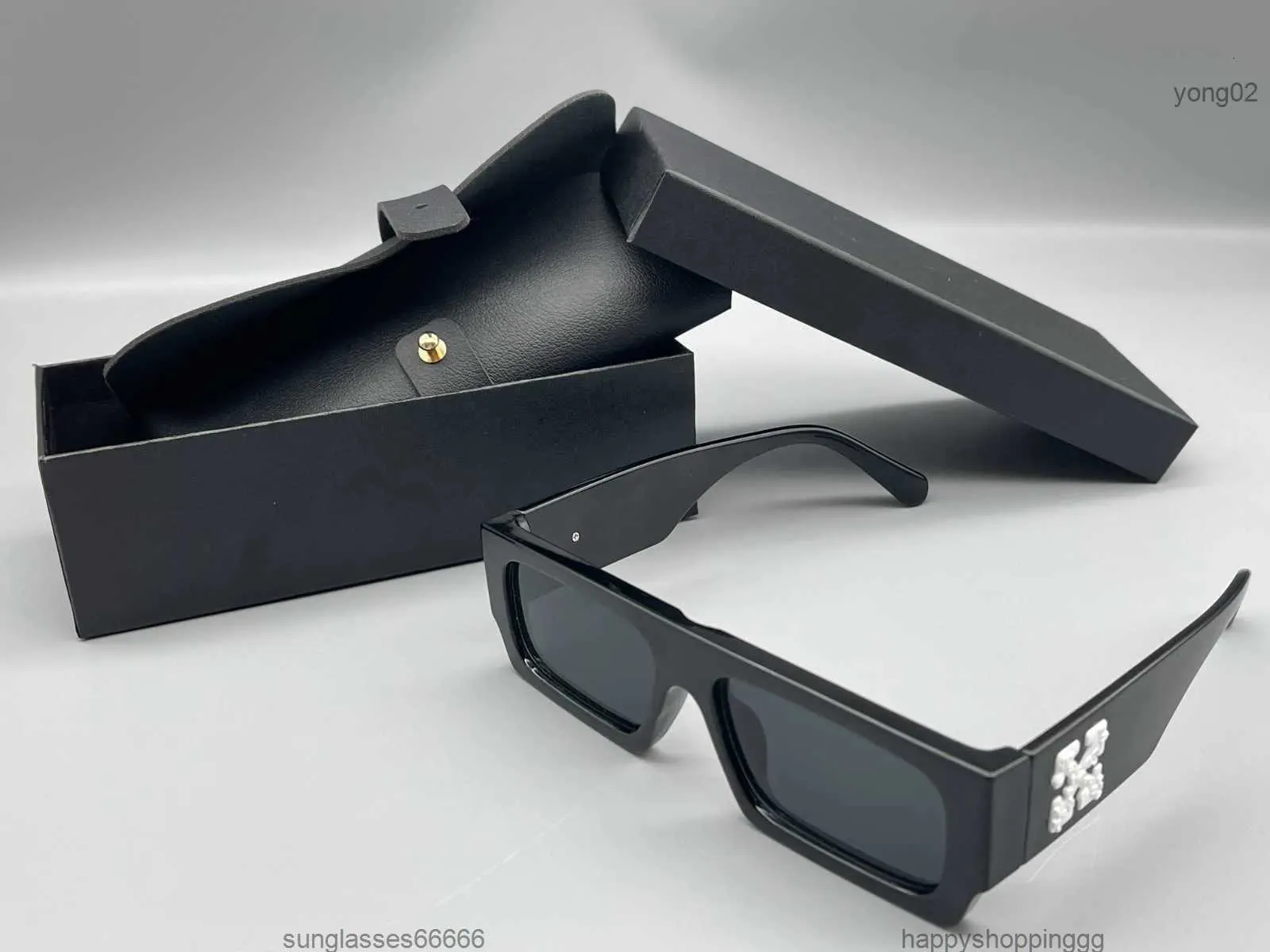 Mode Off W Sonnenbrille Luxus Offs Weiß Top Luxus Hochwertige Marke für Männer Frauen Neuverkaufte weltberühmte Sonnenbrille Uv400 mit Box Ow40018uhkmk