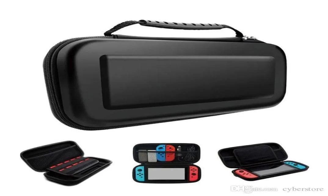 Topp bärbara EVA -lagringspåsefodral för Nintendo Switch som bär Case NS NX Console Protective Hard Shell Controller T7300757