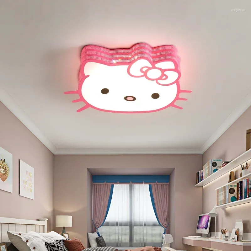 Ceiling Lights Children's Room Girl Modern Minimalist Boy Round Light Warm Bedroom Creative Kindergarten Classroom