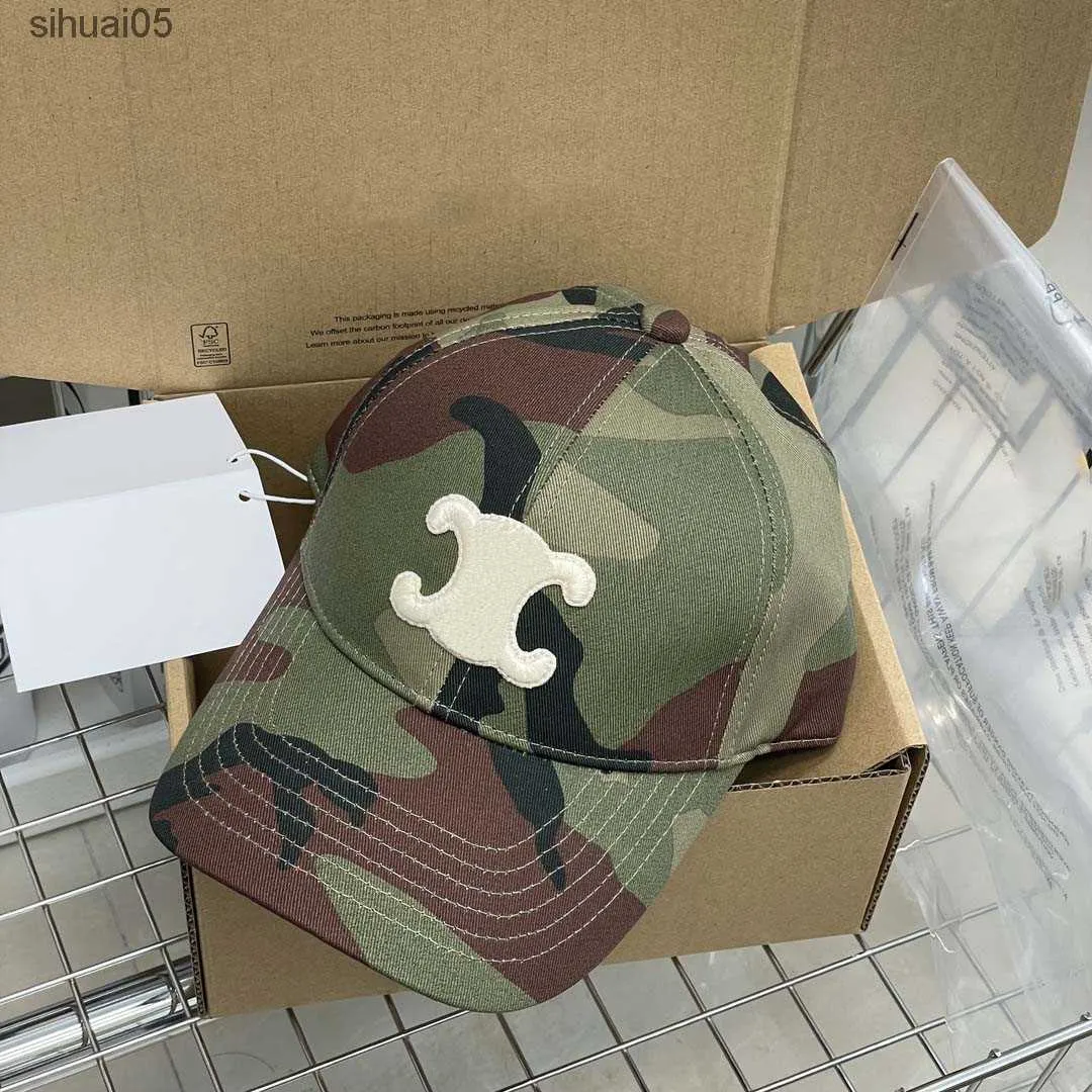 Stingy Hats Baseball cap Designers camouflage pattern letter luxury Women and Men Street Classic sunshade Cap Outdoor Travel 240229