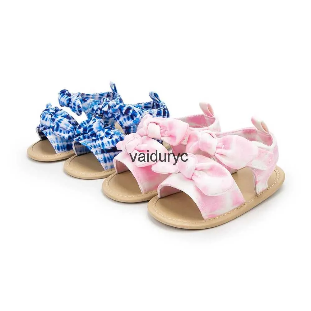 Erste Wanderer Neue Weibliche Baby Sandalen Flache Schuhe PU Tuch Boden Anti-rutsch Krippe Neugeborenen Tag Gehen Kleinkind Mädchen sommer ShoeH24229