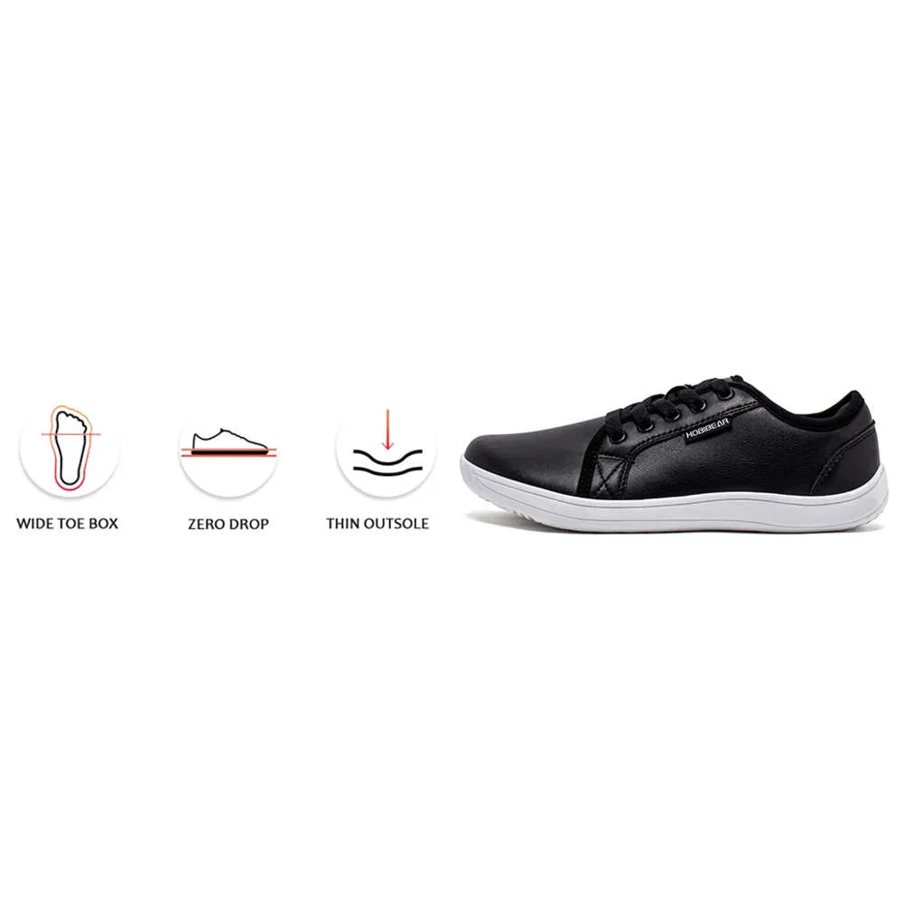 Hobibear Barfußschuhe Herren Minimalistisch Lederschuhe Weit_voghion.com
