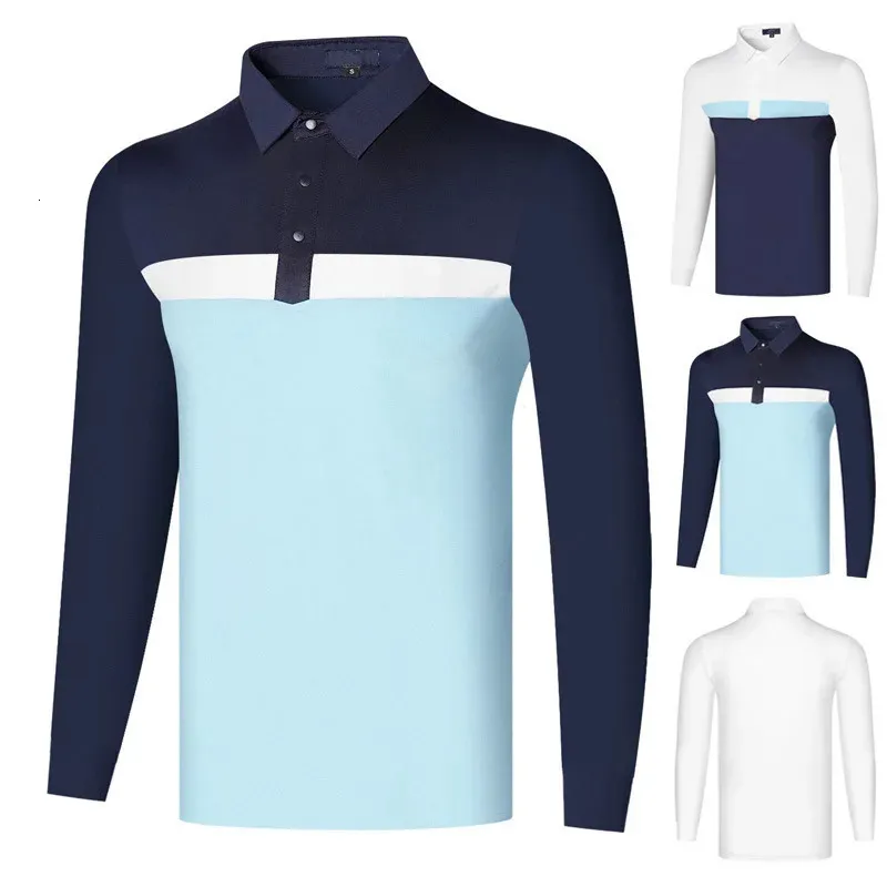 Men's Running T-Shirt Golf Polo Shirt Short Sleeve Polo Shirts Casual Athleisure