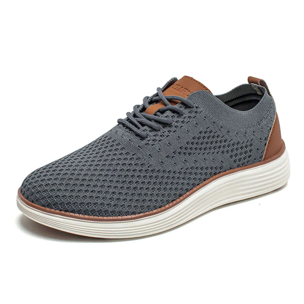 gubarun men's oxfords mesh dress sneakers Amazon.com | GUBARUN Men's Oxfords Mesh Dress Sneakers Lightweight Lace Up Casual Business Walking Shoes Grey, 12.5 US Men