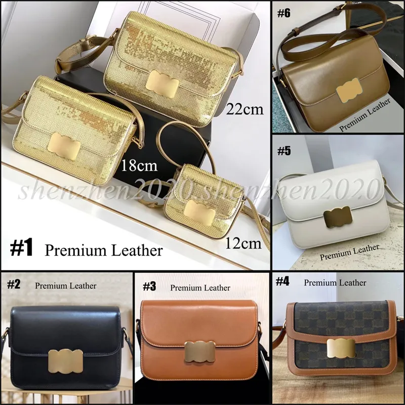 Premium Leather Fashion Womens Shoulder Bags With Gold Metal Hardware Messenger Bag From 217 52 DHgate