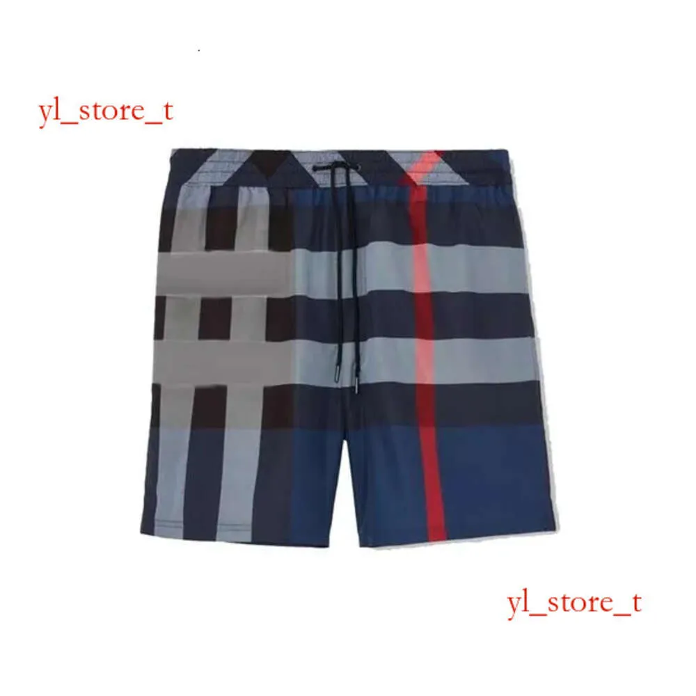 Designer Swimsuit Set for Men's Summer: Quick-dry Beachwear with T-shirt  and Classic Letter Printing
