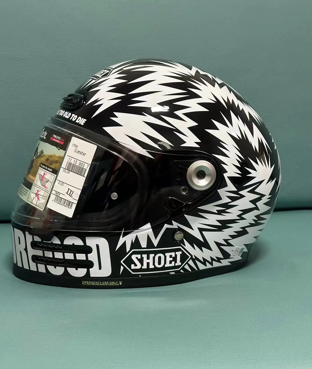 SHOEI GLAMSTER NEIGHBORHOOD Full Face Motorcycle From Cwhelmet