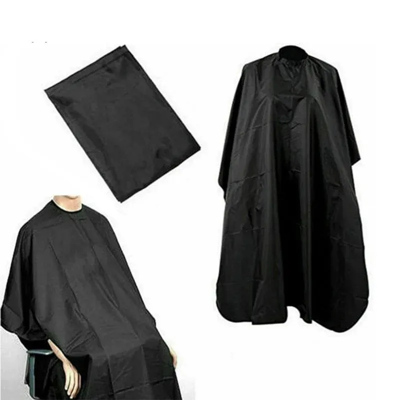 Cape de coiffure professionnelle en nylon imperméable, tablier en tissu de coupe de cheveux antistatique pour coiffeur, salon