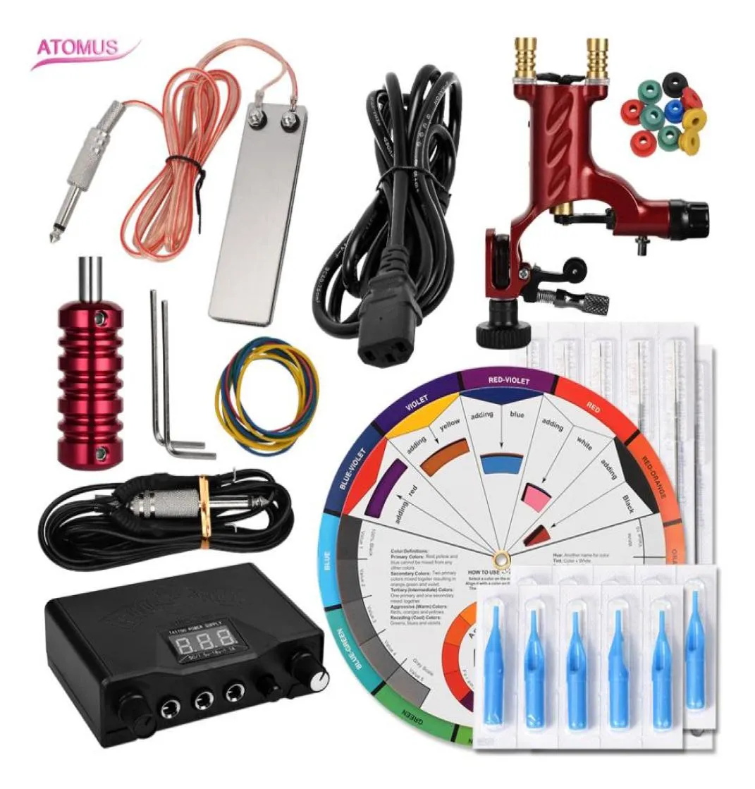 Professional Complete Amazon Rotary Tattoo Kit With Rotary Machine Gun