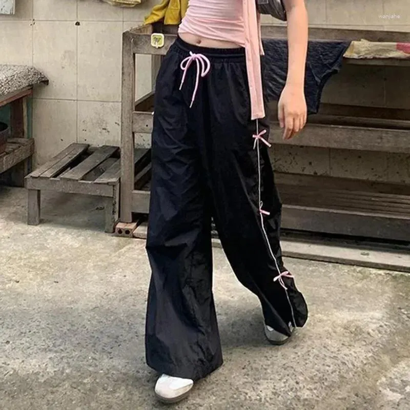 2024 Japanese Streetwear Womens Cargo Pants: Baggy, Coquette