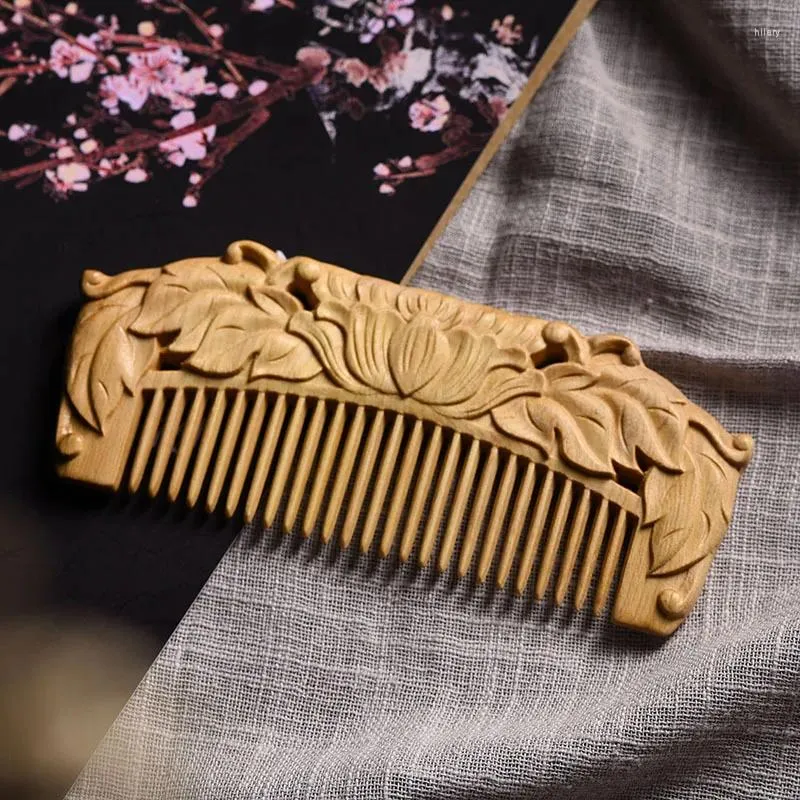 Decorative Wooden Comb Hair Brush Massage Phoenix Engraved Natural Thuja  Wood 5.5 in  2 in from Dhgate Decorative Plates - price 35.12
