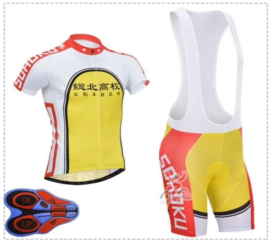 DHgate Yowamushi Pedal Sohoku Racing Jersey Cycling Jersey Short Sleeve Summer Bike Clothing Sports Outdoors