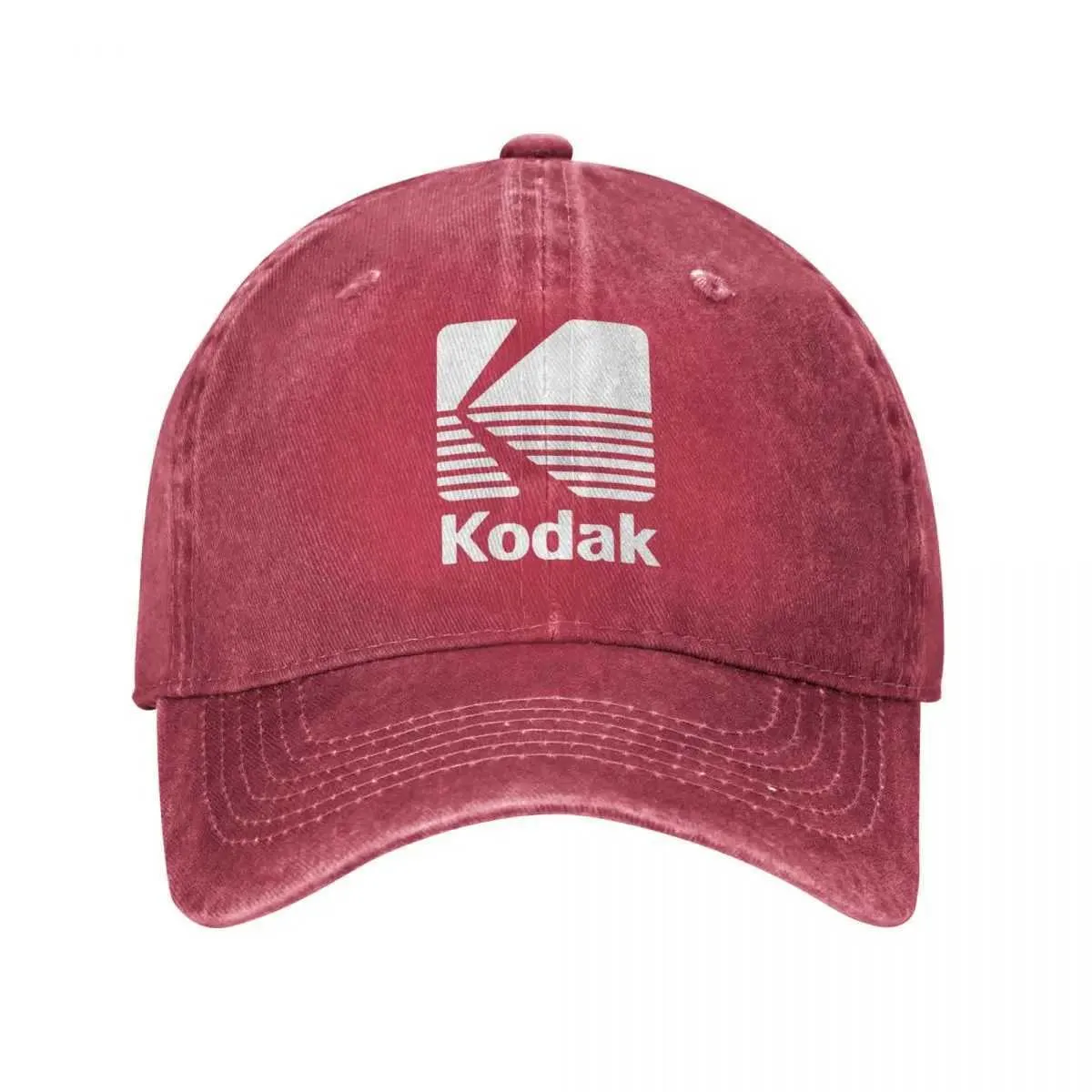 【KODAK】VINTAGE BLUE WASHING BALL CAP TXT Beomgyu Worn] Kodak Vintage Blue Washing Ball Cap