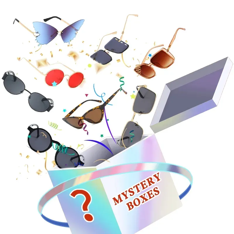 New 3 pc Fashion Women\'s Sunglasses Mystery Boutique Inventory box Retail $75 +‎ Mystery Box For Sunglasses Designer Sunglasses For... From  main image 3