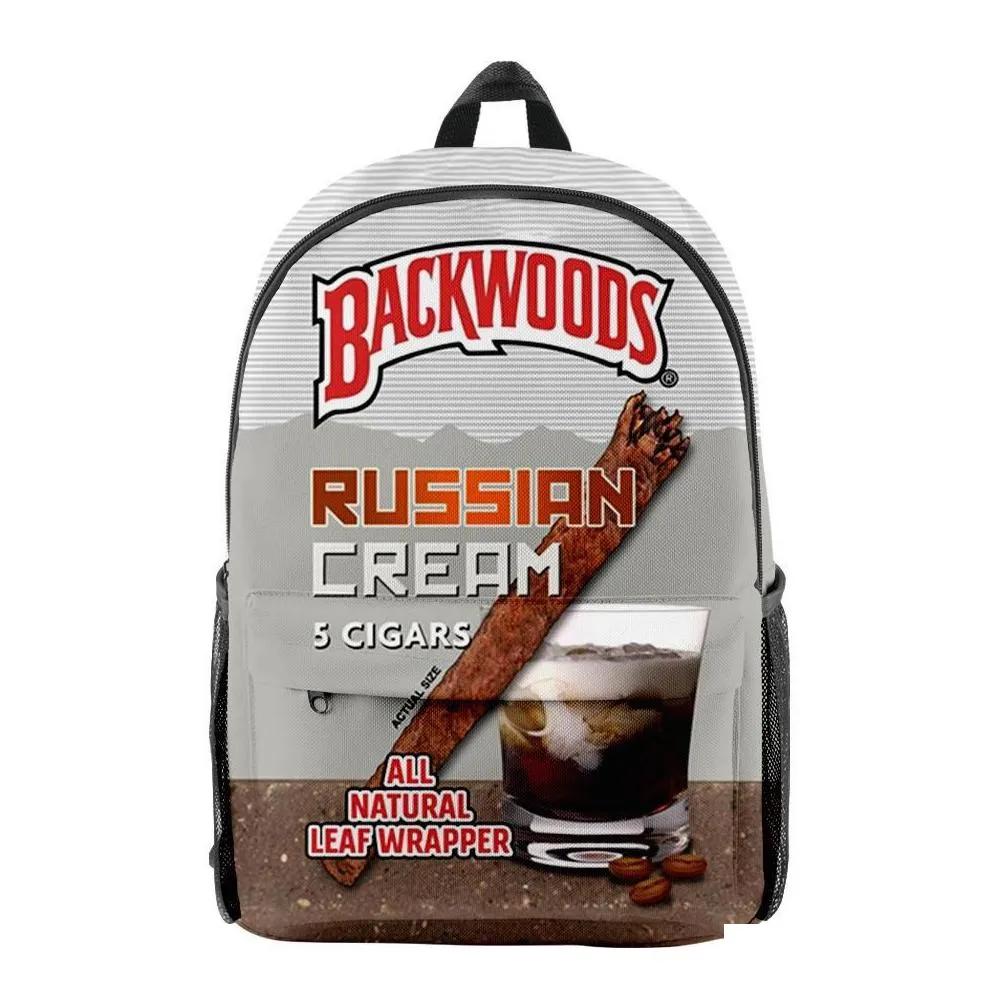 Cigars Backwood Backpack Russian Cream Backpack Book Bag  display picture 2