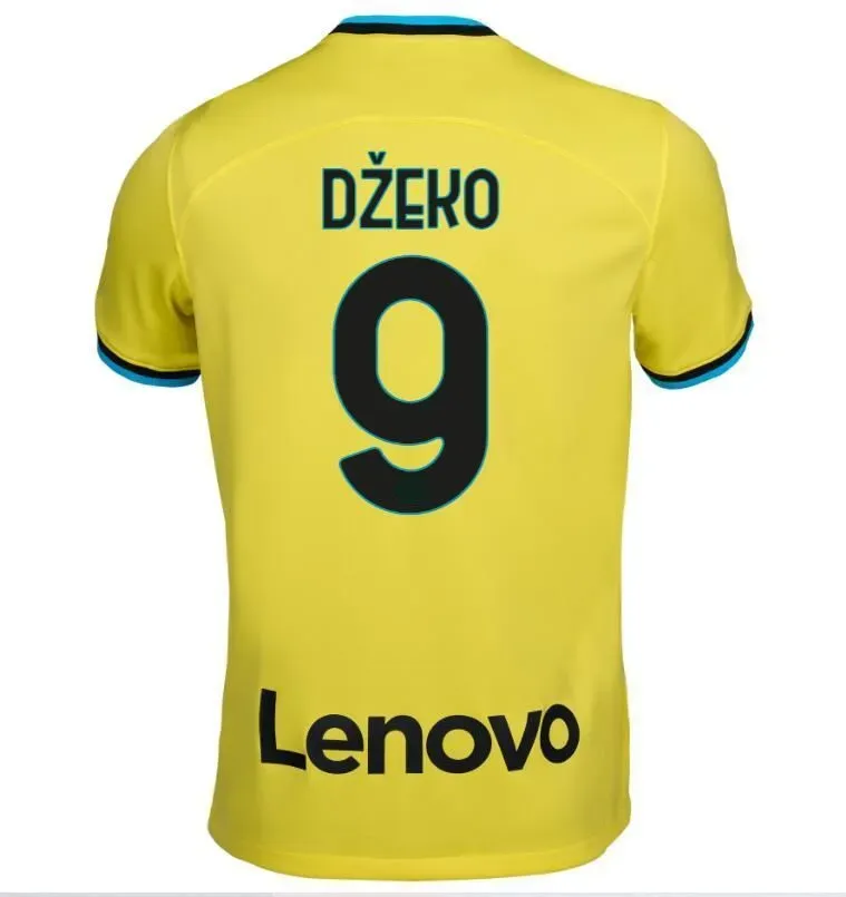 Inter Milan 22/23 Jersey Authentic Soccer Kit for Men Kids Dzeko,  Lautaro, Calhanoglu, Alexis, Barella