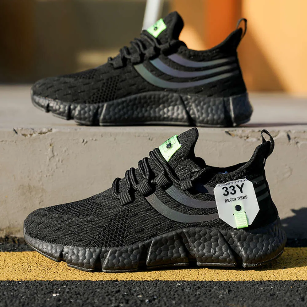 Baskets Homme Running Légères Respirantes - Chaussures De Sport Confortables Sans Lacets Pour Marche, Jogging, Fitness Et Randonnée