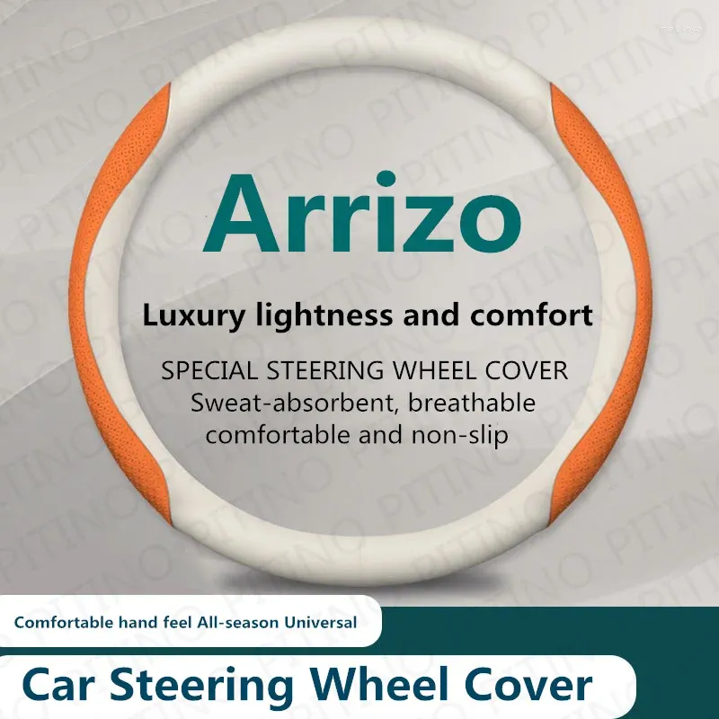 LKWLIKEI Nappa Leather Steering Wheel Cover, Diamond