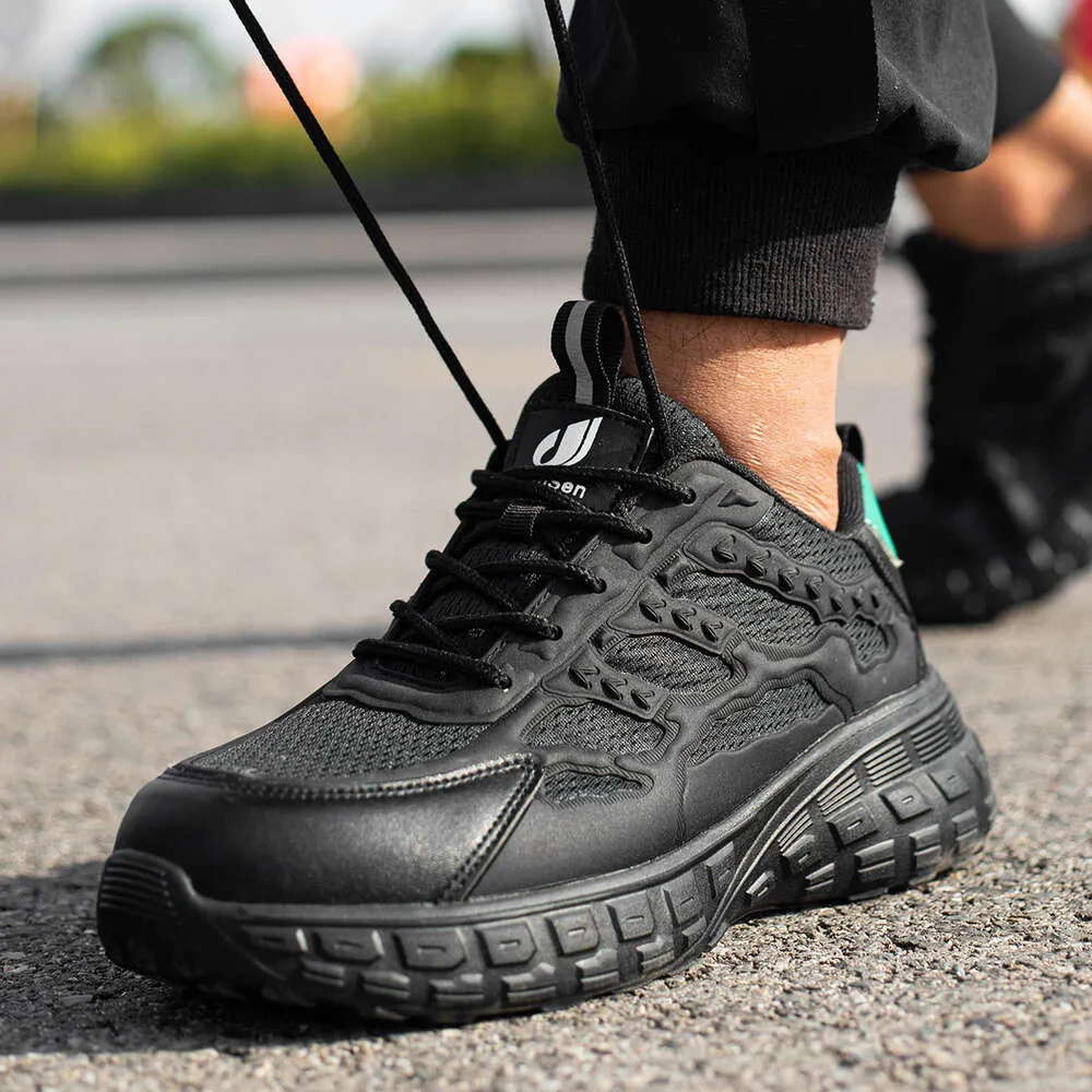 Hochwertige, sichere Arbeitsschuhe für Herren mit atmungsaktiver Stahlkappe, durchtrittsicher, rutschfest und ideal für den Alltag._voghion.com