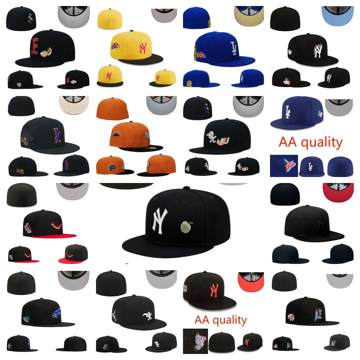 Baseball & Football Caps - Embroidered Cotton Sports Hats, World Logos ...