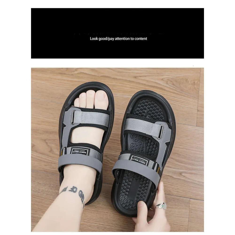 Comfortable Non-slip Men's Beach Sandals For Summer And Indoor Use_voghion.com