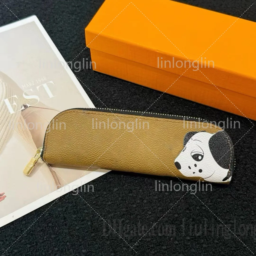 Save Big on Bulk Leather Pencil Pouches Leather Pencil Bag, Designer Pencil  Pouch: Stylish Coated Canvas Zipper Pencil Case For Women, Luxury Leather 