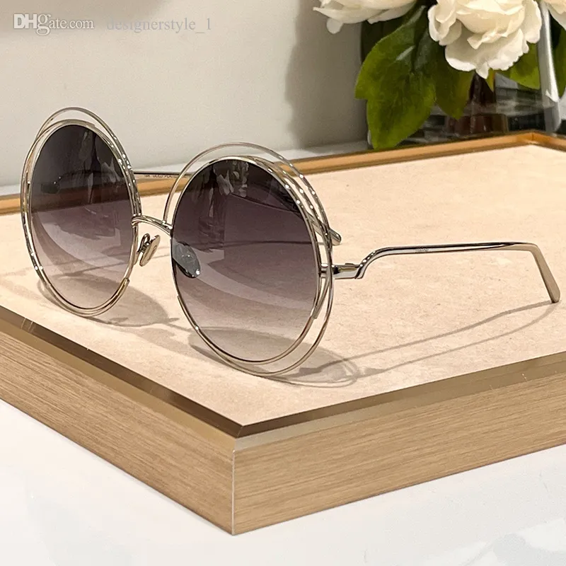 Vintage Round Sunglasses For Women Retro UV400 Protection  display picture 1