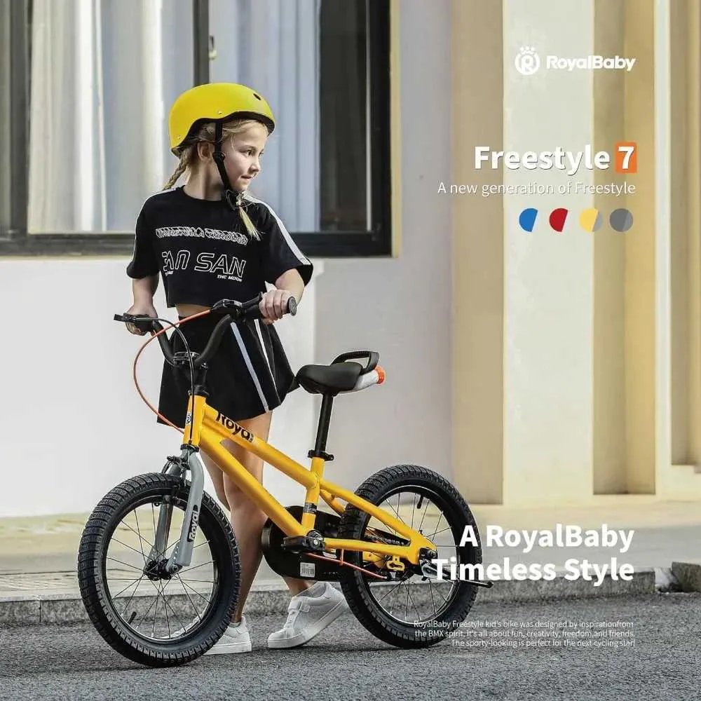Fietsen Ride Ons Strollers Freesty Kids Bike 2 Met Handmatige Remmen 12 14 16 18 20 Inch Childrens Bicycles WX5.31 Van 45 08 DHgate
