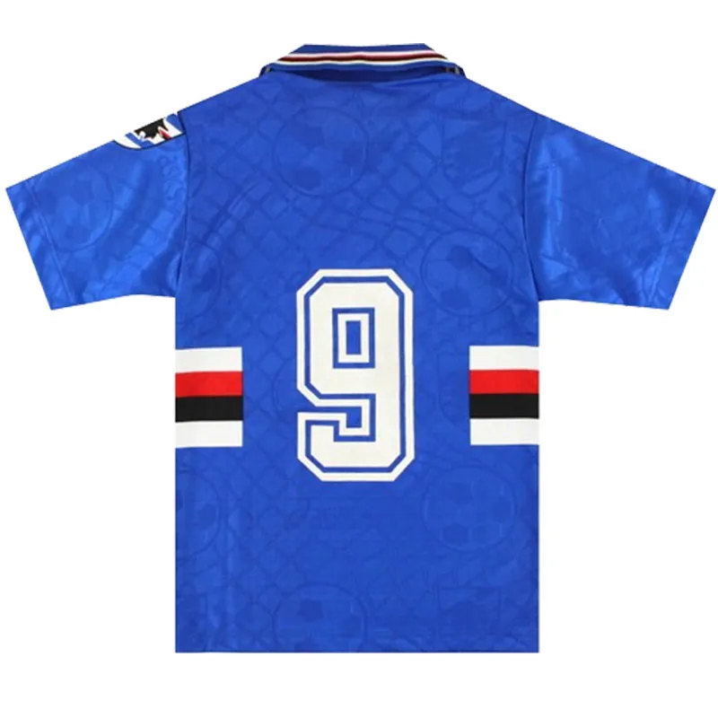 Sampdoria サンプドリア1994-1995 Awayサッカーユニフォー厶 1994 1995 Sampdoria Classic Football Shirts Vintage Old Jerseys