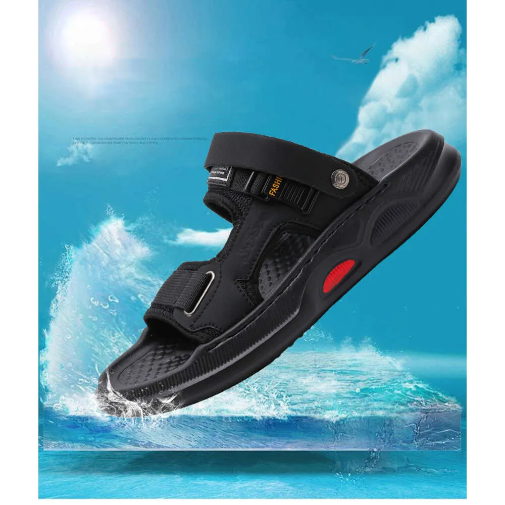 Comfortable Non-slip Men's Beach Sandals For Summer And Indoor Use_voghion.com