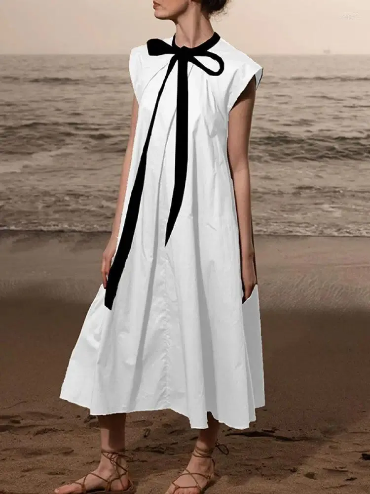 white christmas dresses Uoozee Floral Printed Floor-Length Dress, Puff Sleeves – Vireous.Shop main image 0